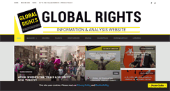 Desktop Screenshot of globalrights.info