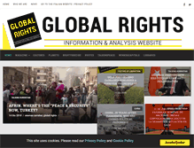 Tablet Screenshot of globalrights.info
